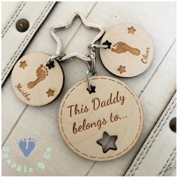 Wooden Keyring