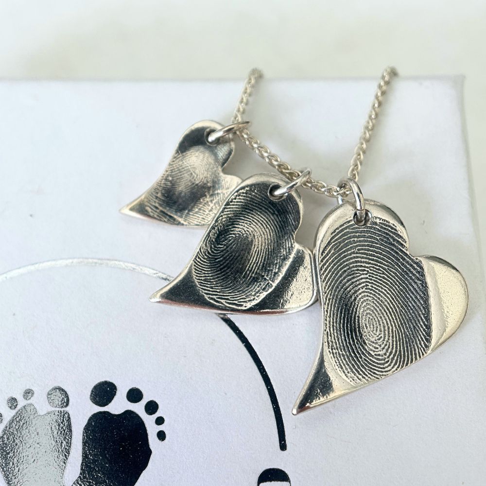 Abstract Heart Pendants Image 2