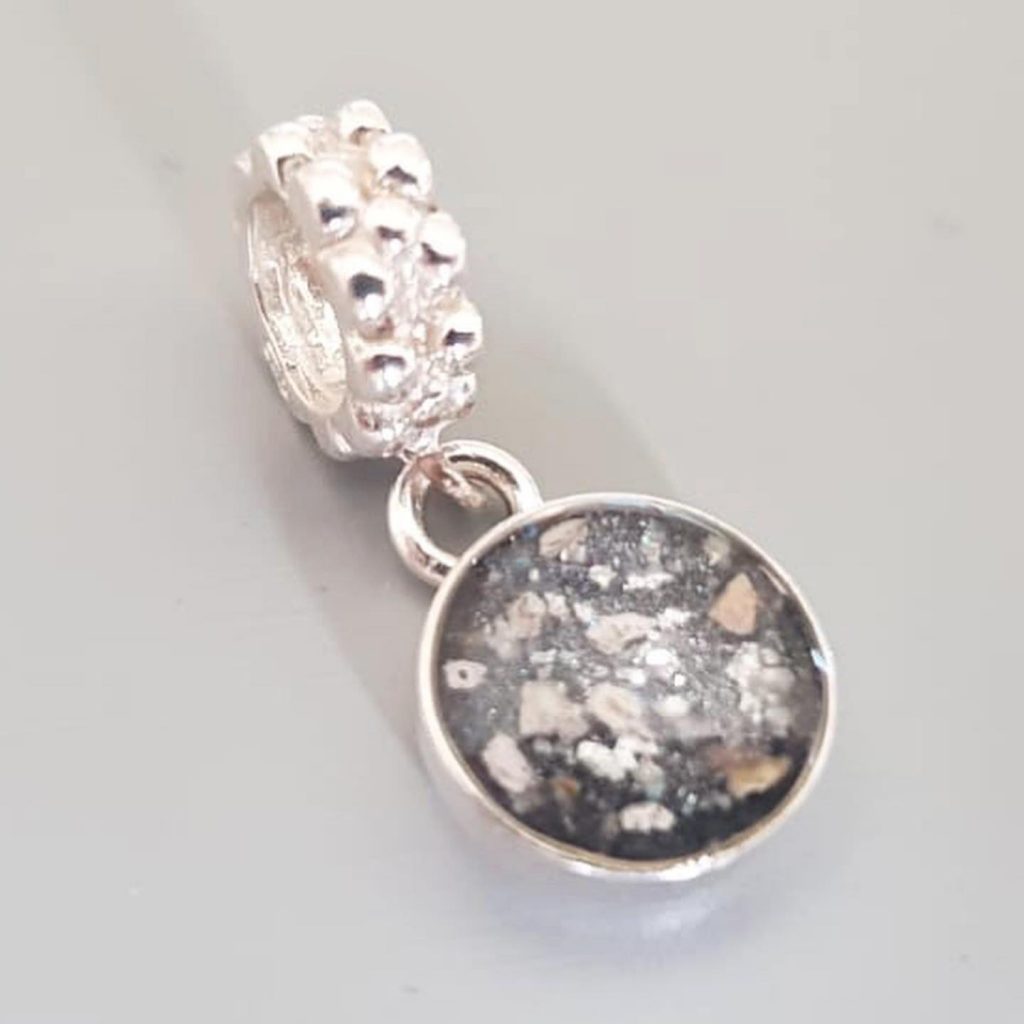 Memorial Ashes Dangle Charm Suitable For Pandora Bracelets Sparkle & Co