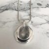 Sterling Silver Chain With Pure Silver Disc Charms - Image 5