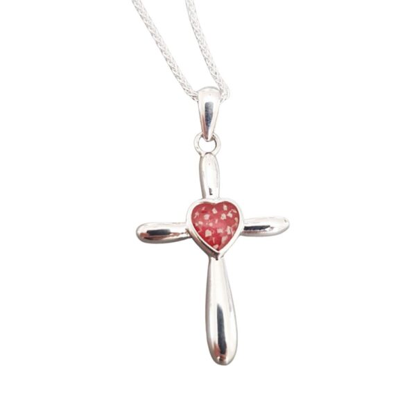 Heart Cross Pendant