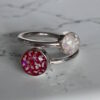 2 Stone Adjustable Ring - Image 2