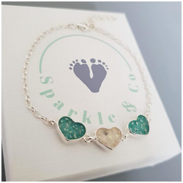 Triple Heart Bracelet
