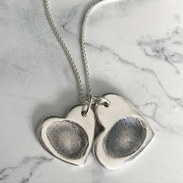 Standard and Medium Fingerprint Pendants