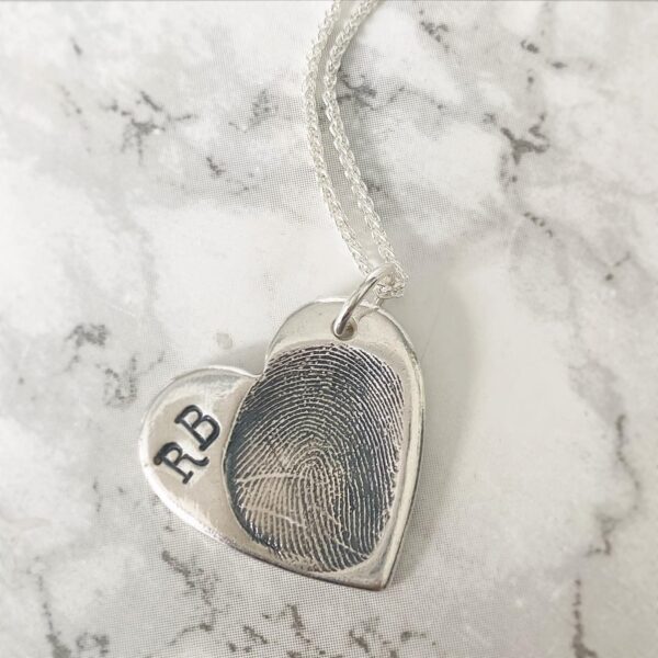 Medium Fingerprint Pendants