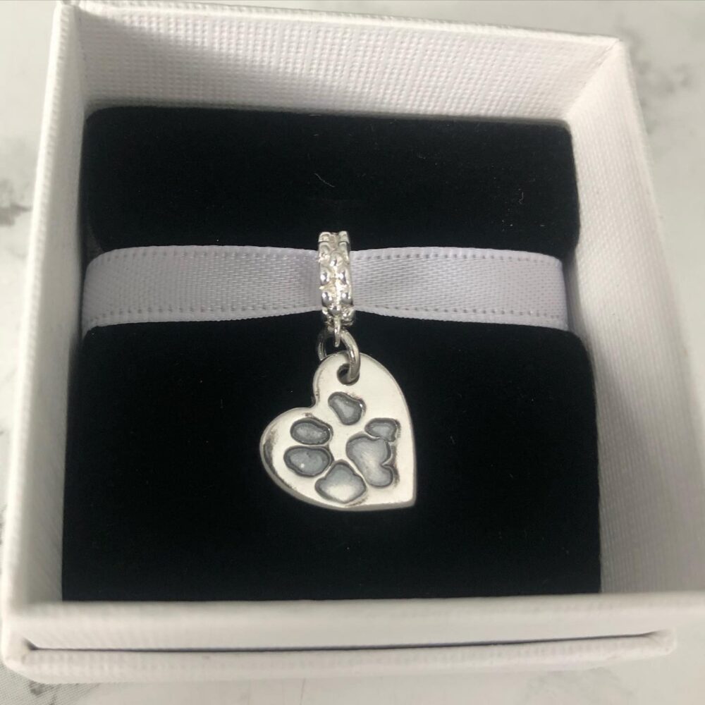 Paw Print Charm