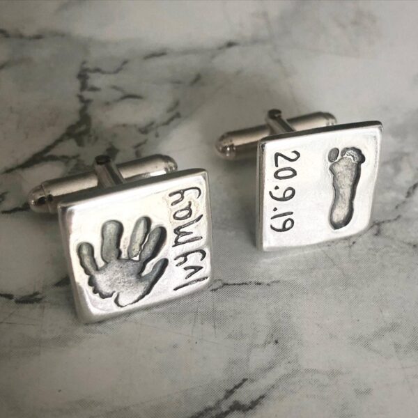 Square cufflinks