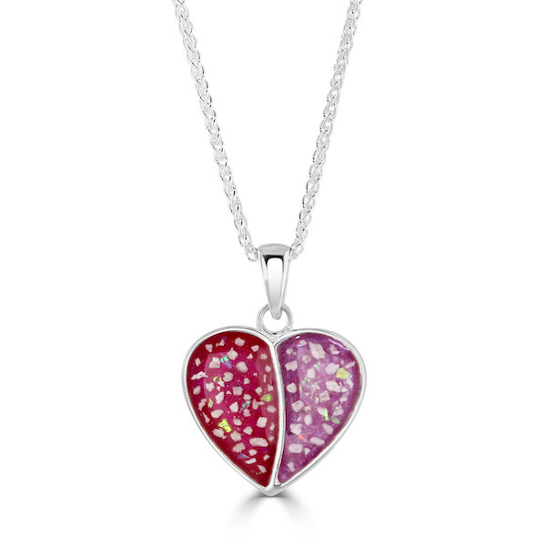 Split Heart Pendant
