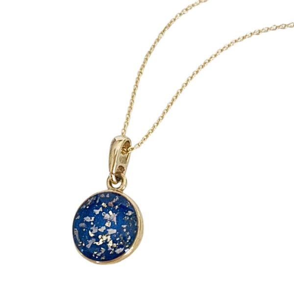 Gold Round Pendant