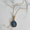Gold Round Pendant - Image 2