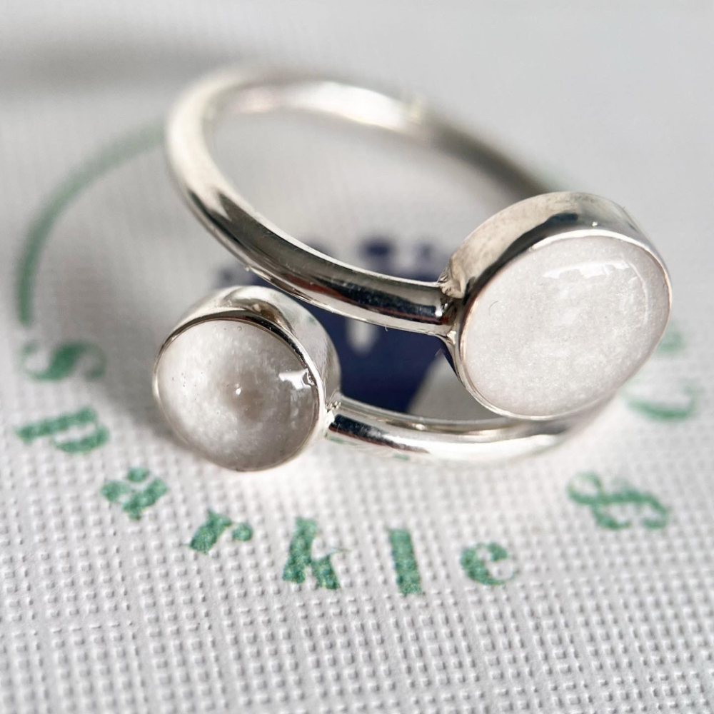 Breast Milk Duo Stone Ring