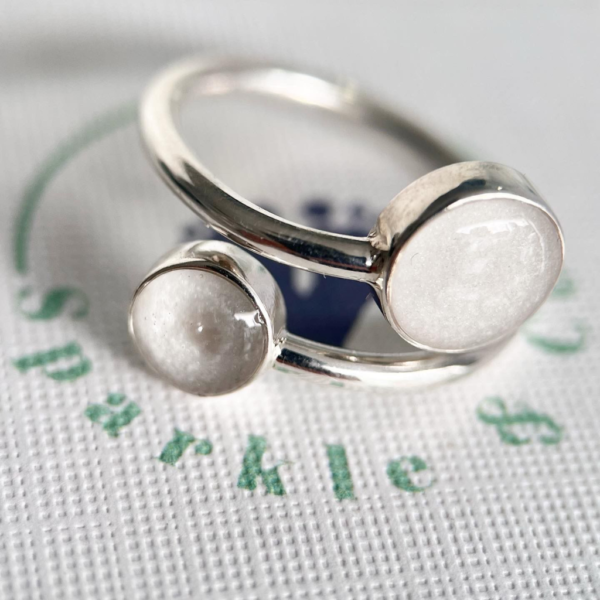 Breast Milk Duo Stone Ring