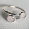 Breast Milk Duo Stone Ring - Image 2