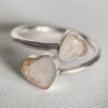 Breast Milk Duo of Hearts Ring - Image 2