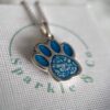 Sterling Silver Paw Pendant - Image 3