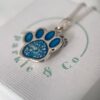 Sterling Silver Paw Pendant - Image 2