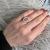 Sterling Silver with CZ Surround Ring - Image 3