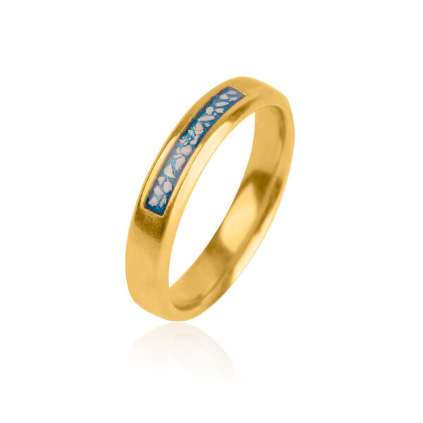 Gents Square Band Ring