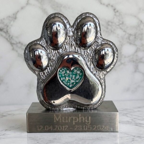 Paw Print Memorial Ornament